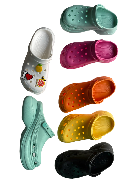 zuecos de eva